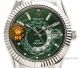 N9F Swiss Copy Rolex Sky-Dweller Stainless Steel Green Watch w- World Timer (2)_th.jpg